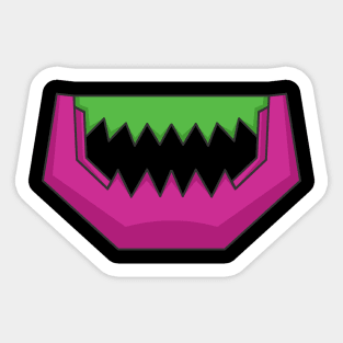 Trap jaw mask Sticker